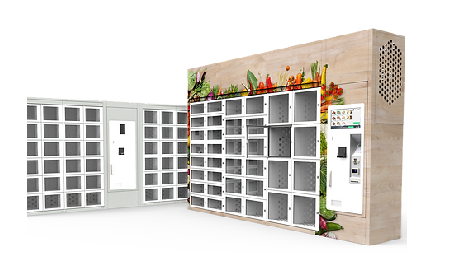 Automat na predaj čerstvých farmárskych produktov