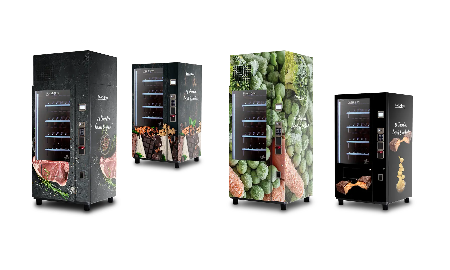 Moderný automat s výťahovým systémom pre presný výdaj produktov